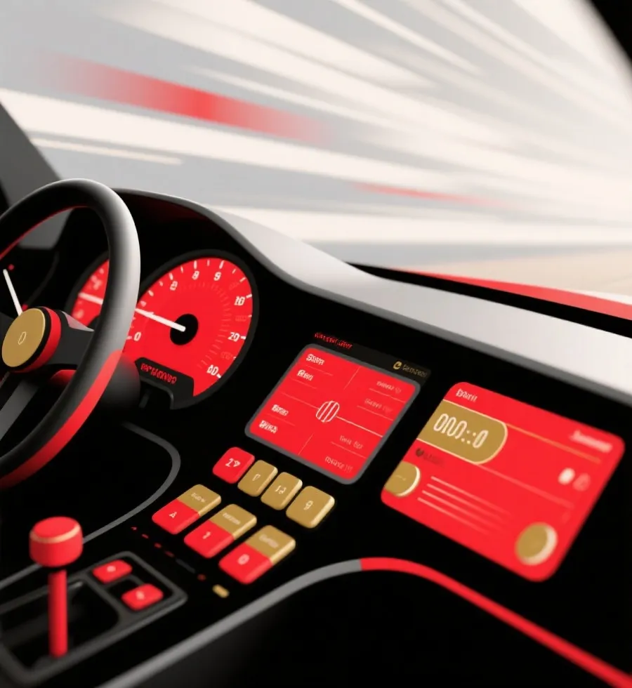 极速赛车 (JSSC)两面盘玩法示意图